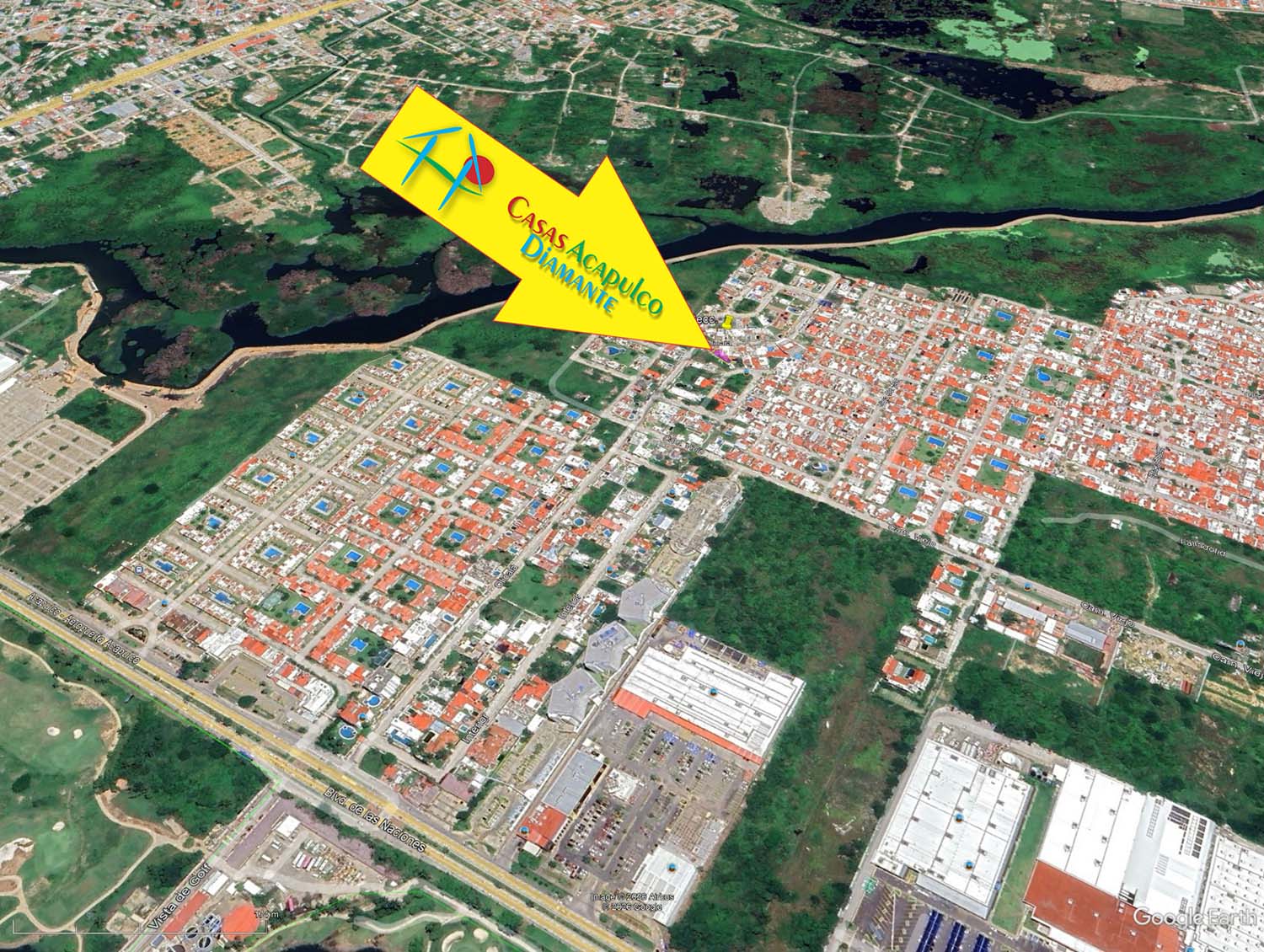 Terreno Olinalá Princesa Lote 91 2da sección - Ubicación satelital 8
